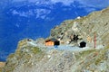Nid dÃ¢â¬â¢Aigle at Mont Blanc classic route Royalty Free Stock Photo
